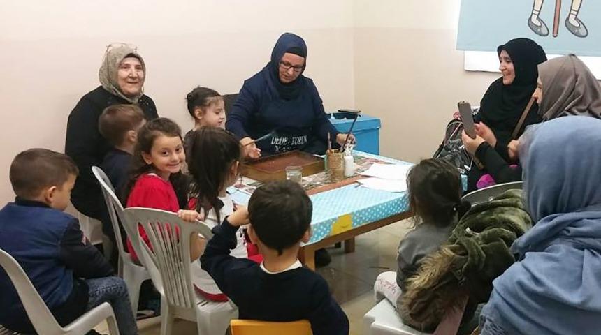 Nesilden nesile ebru dersi