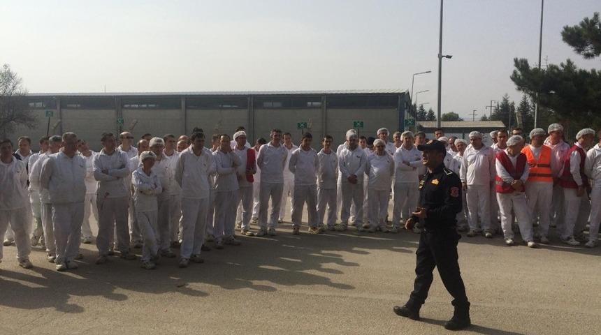 Boz&uuml;y&uuml;k&rsquo;te yangın eğitimleri devam ediyor