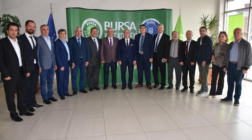 Rumeli T&uuml;rkleri K&uuml;lt&uuml;r ve Dayanışma Derneği&rsquo;nden Kent Konseyi&rsquo;ne ziyaret