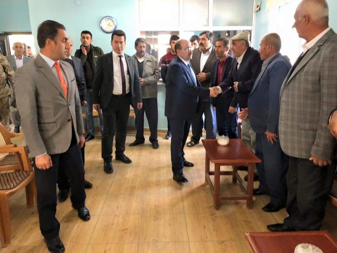 Vali Ustaoğlu G&uuml;roymak&rsquo;ta taziye ziyaretinde bulundu