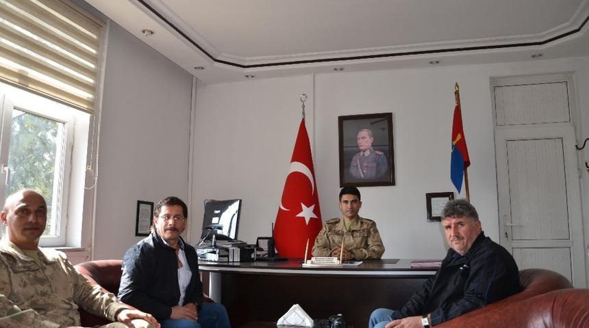 Yeni jandarma komutanı g&ouml;reve başladı