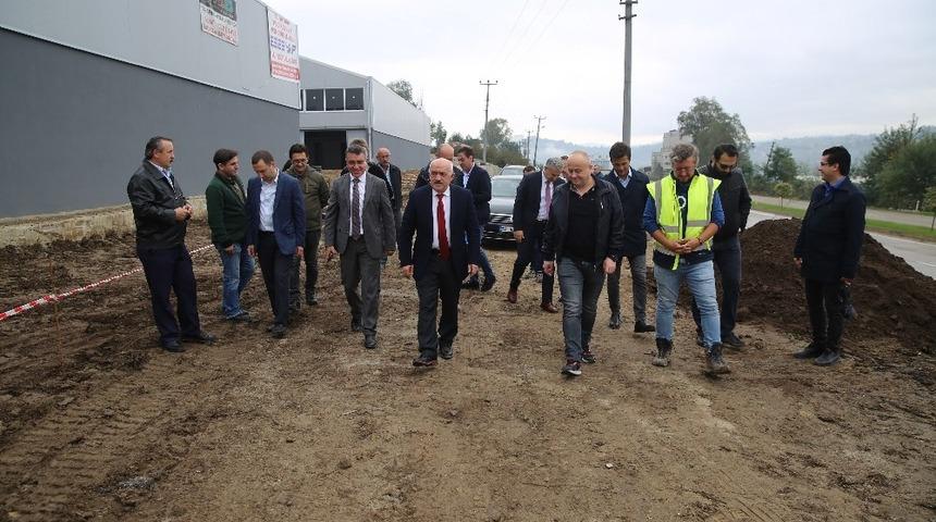 Başkan Tezcan, projeleri yerinde inceledi