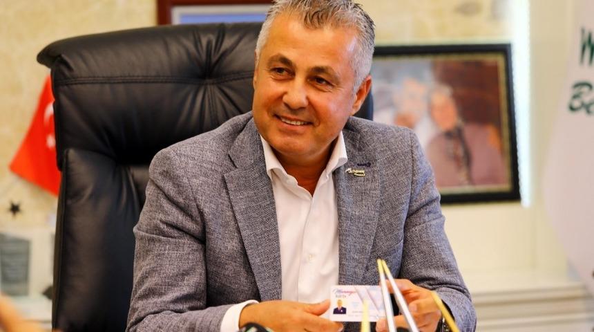 Başkan S&ouml;zen, Manavgat kartı tanıttı