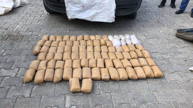 Van'da 47 kilo eroin ele geçirildi 