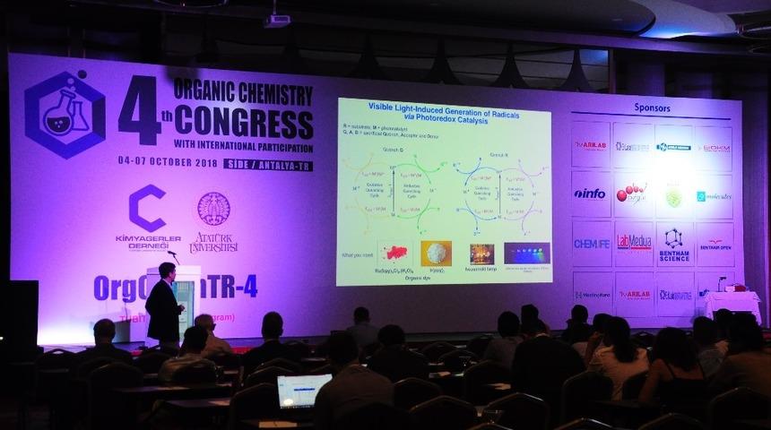 Organik Kimya Kongresinin 4.&rsquo;s&uuml;n&uuml; Atat&uuml;rk &Uuml;niversitesi d&uuml;zenledi