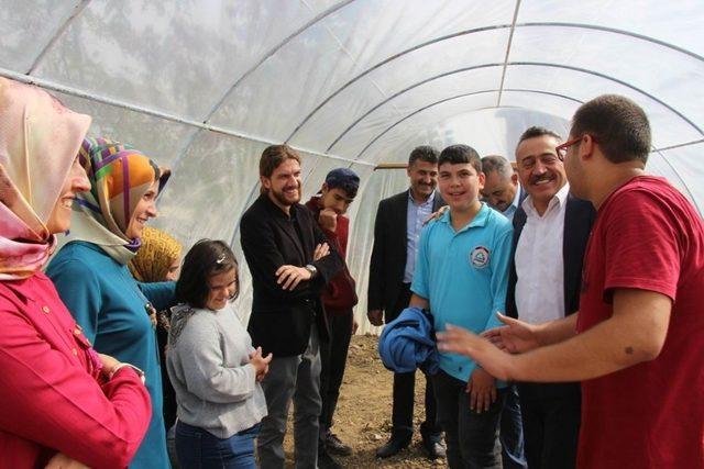 Başkan Tutal, özel öğrencilerle bir araya geldi