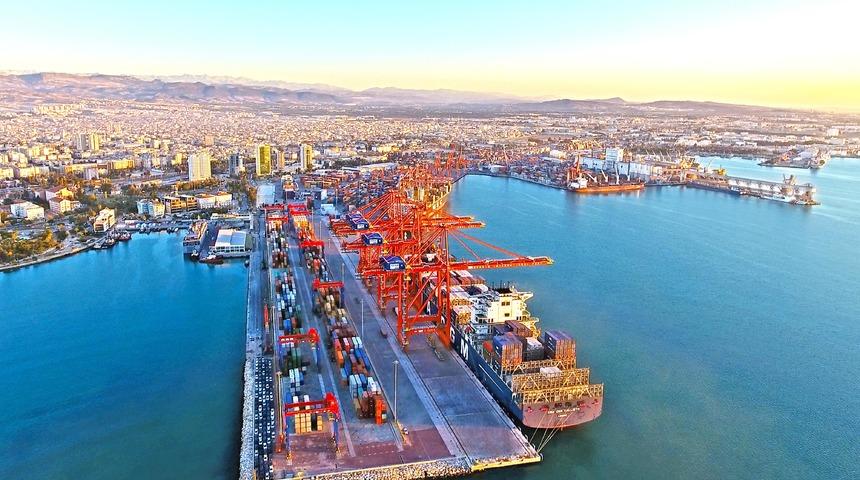 Mersin Limanı, Türkiye'nin en büyük konteyner limanı 
