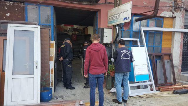 Dağ yolunda bulunan cisim, bomba paniğine neden oldu