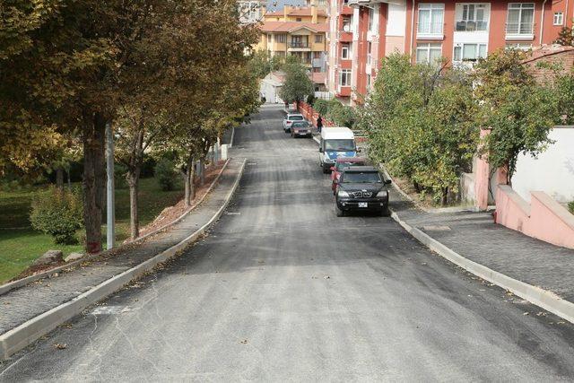 Göztepe’de yol yapım ve onarım çalışmaları