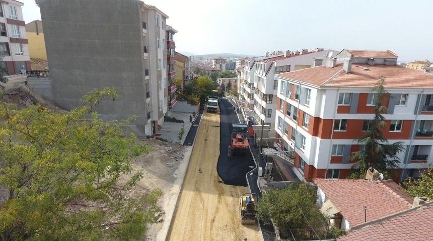 G&ouml;ztepe&rsquo;de yol yapım ve onarım &ccedil;alışmaları