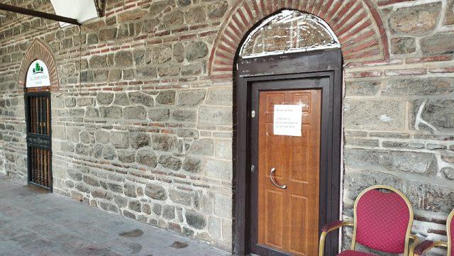 Tarihi Pirin&ccedil; Han daki &ccedil;elik kapı s&ouml;k&uuml;ld&uuml; 3