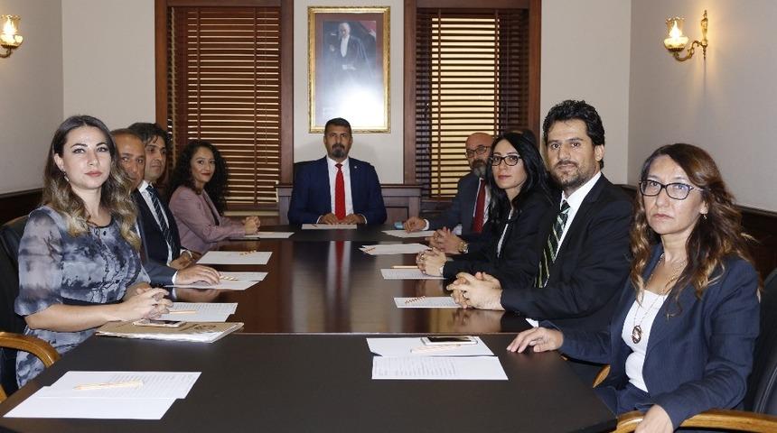 Mersin Barosu y&ouml;netimi g&ouml;rev b&ouml;l&uuml;m&uuml; yaptı