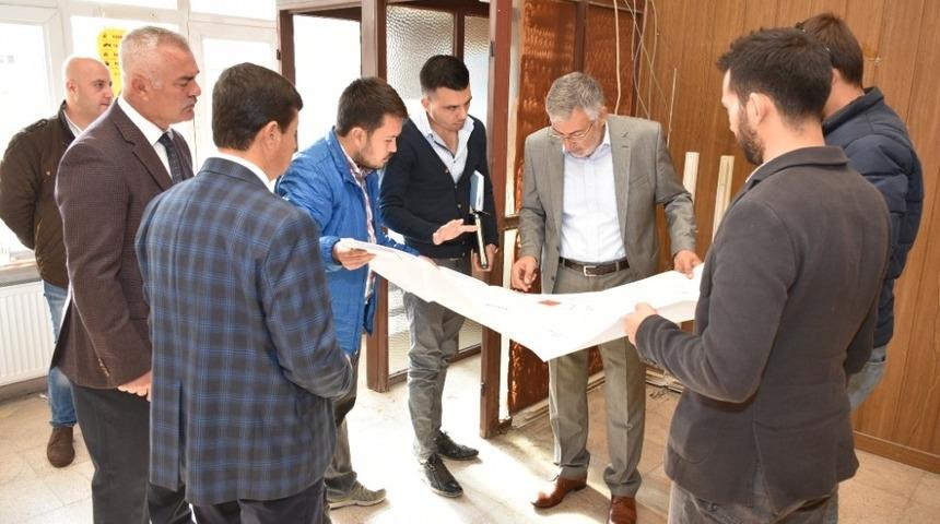 İn&ouml;n&uuml; Belediyesine &uuml;&ccedil; katlı bina kazandırıldı