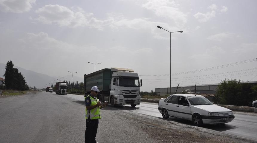 D&ouml;rtyol&rsquo;da drone ile trafik uygulaması