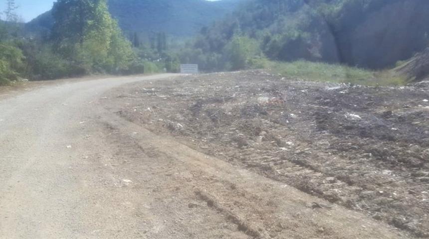 İnkumu g&uuml;zergahı &ccedil;&ouml;plerden arındırıldı