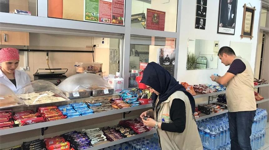 Denizli&rsquo;de okul kantini denetimleri s&uuml;r&uuml;yor