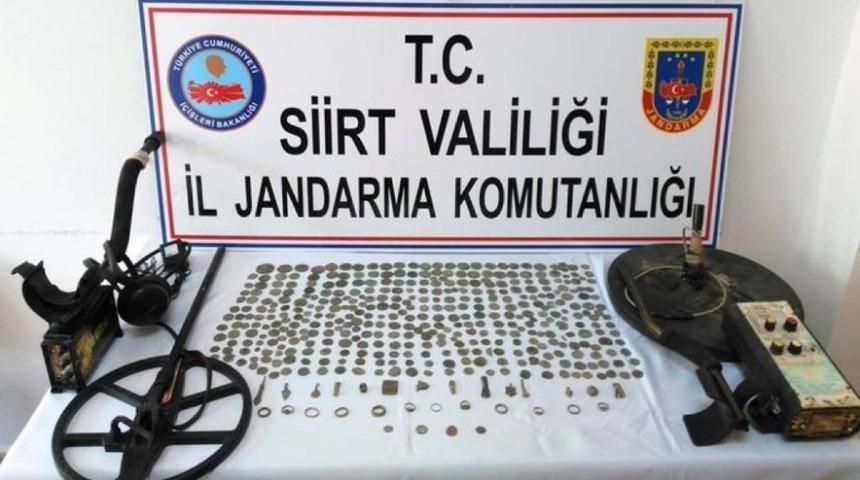 Siirt’te 417 adet tarihi eser ele geçirildi