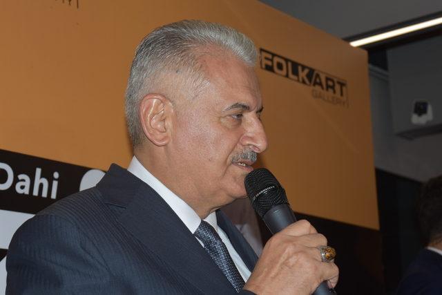 TBMM Başkanı Yıldırım,  B&uuml;y&uuml;k Dahi Gazi Mustafa Kemal  adlı sergiyi a&ccedil;tı 1