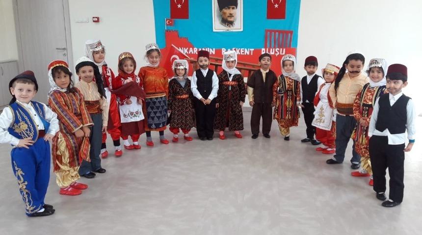 Minikler Ankara&rsquo;nın başkent oluşunu kutladı