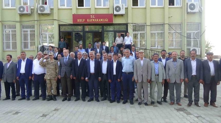 Kulp&rsquo;ta Muhtarlar G&uuml;n&uuml; kutlandı