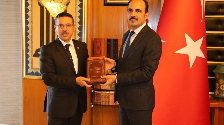 Sayıştay Başkanı Baş’tan Başkan Altay’a ziyaret