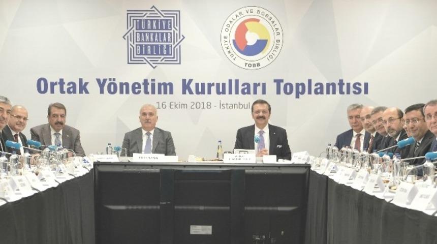Takva, TOBB ve TBB ortak toplantısına katıldı