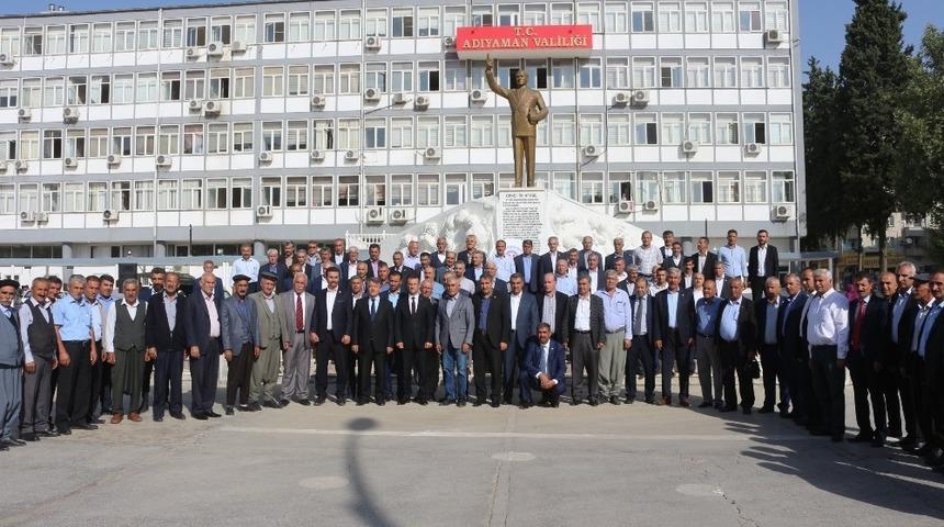 Muhtarlardan 19 Ekim Muhtarlar G&uuml;n&uuml; kutlaması