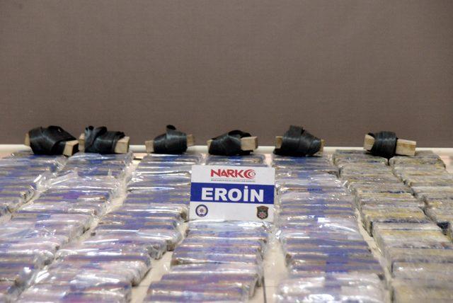 Mersin'de 150 kilo eroin ele geçirildi