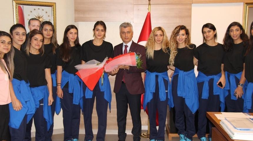 Sporculardan Başkan Arıcan&rsquo;a ziyaret