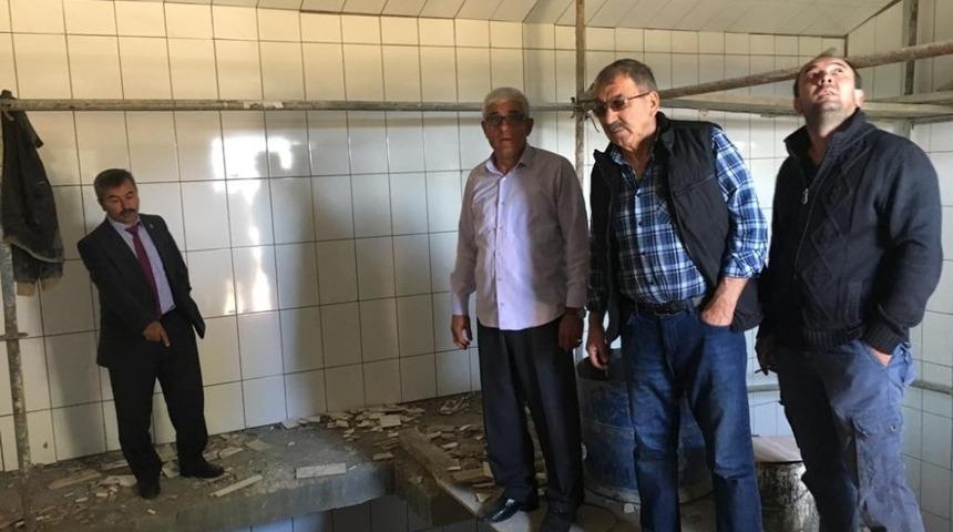 &Ccedil;alışmaları yerinde incelediler