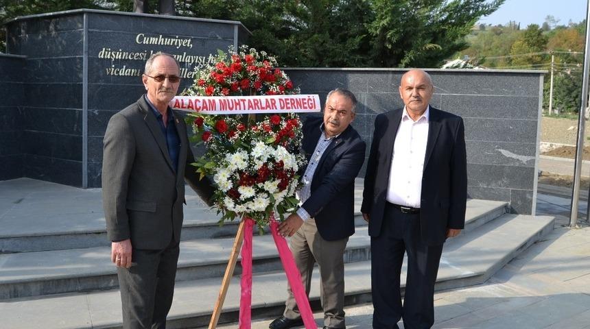 Ala&ccedil;am&rsquo;da Muhtarlar G&uuml;n&uuml; t&ouml;renle kutlandı