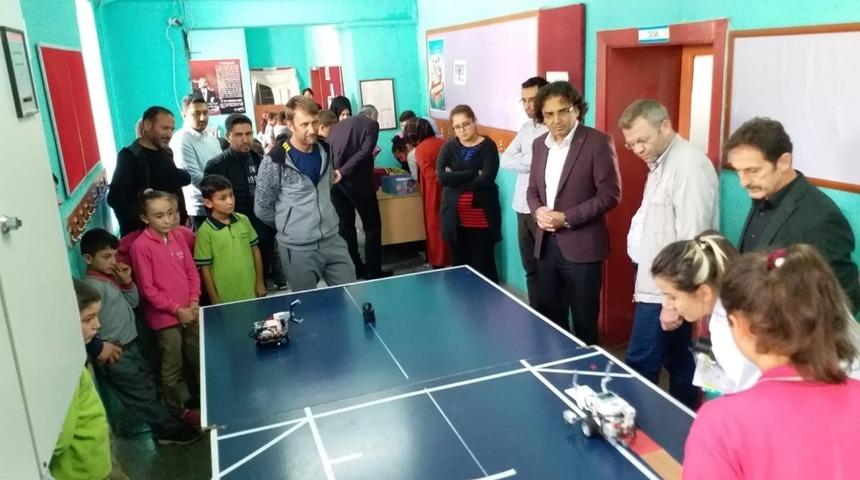 Ağa&ccedil;k&ouml;y İlk ve Ortaokulu&rsquo;nda Kodlama Haftası etkinliği