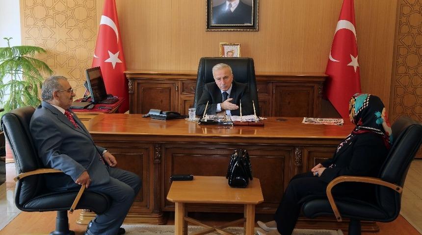 Muhtarlardan Vali Kamçı’ya Ziyaret