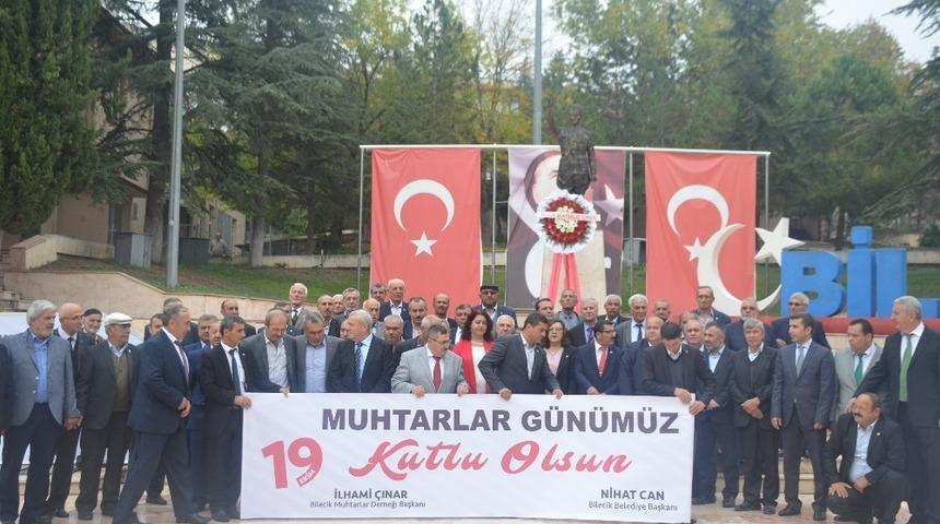 19 Ekim Muhtarlar G&uuml;n&uuml; kutlandı