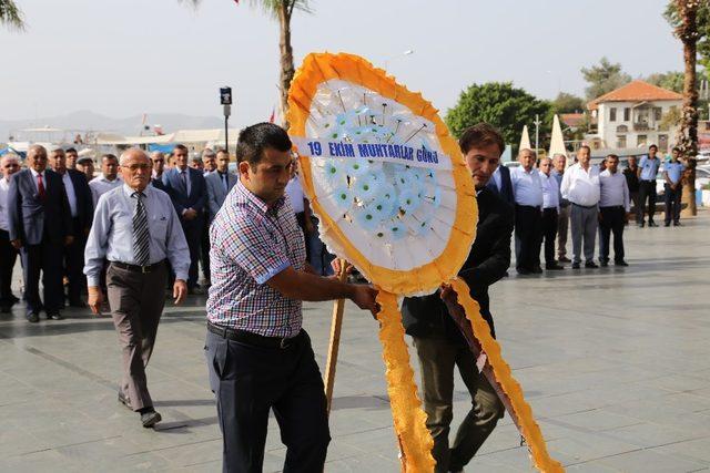 Kaş’ta Muhtarlar Günü kutlandı