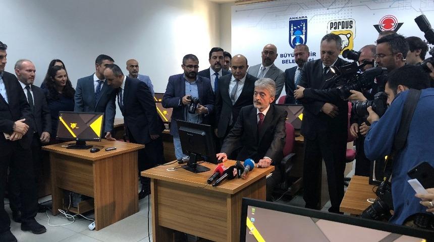 Başkan Tuna Pardus yazılım tanıtım t&ouml;renine katıldı