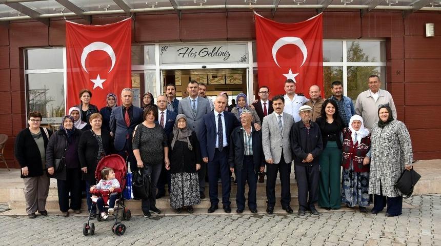 Şehit aileleri kahvaltıda buluştu