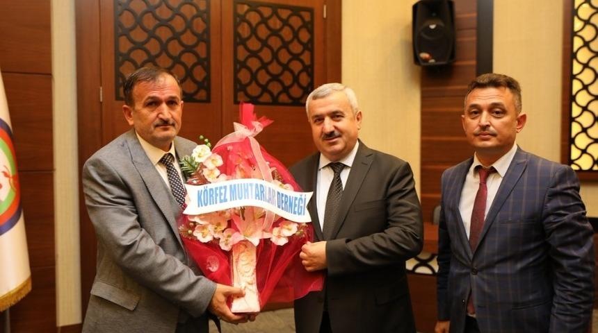 K&ouml;rfez&rsquo;de Muhtarlar G&uuml;n&uuml; unutulmadı