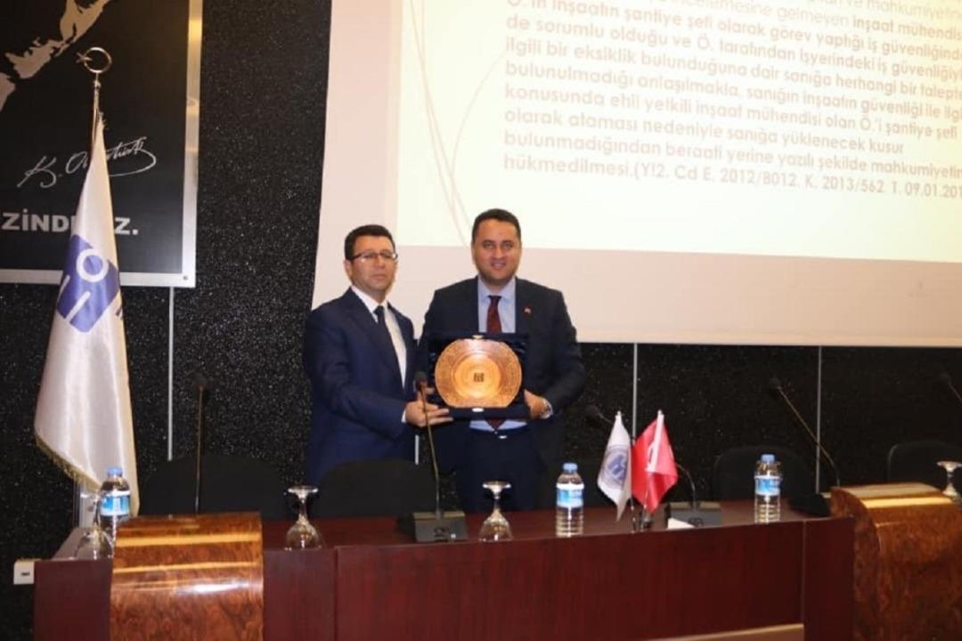 İMO Gaziantep Şubesi eğitim seminerlerine devam ediyor