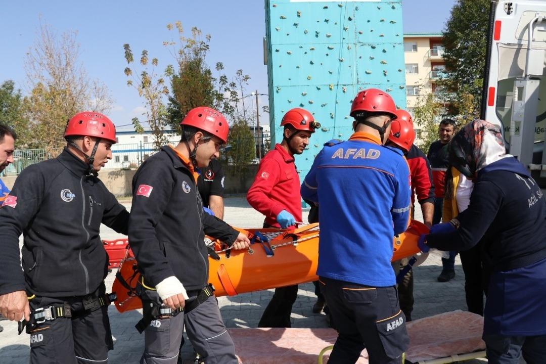 AFAD&rsquo;dan deprem tatbikatı