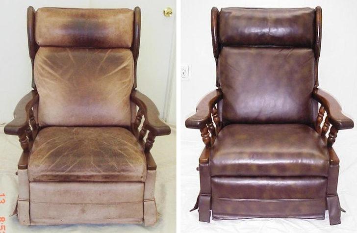  ESKİ DERİ MOBİLYALAR