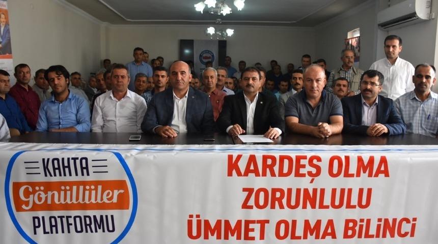 M&uuml;d&uuml;r T&uuml;n&ccedil;men&rsquo;e STK&rsquo;lardan destek