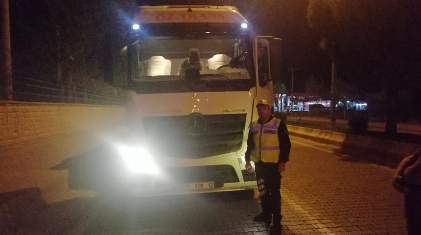 G&ouml;lbaşında tonajlı ara&ccedil;lara rekor ceza