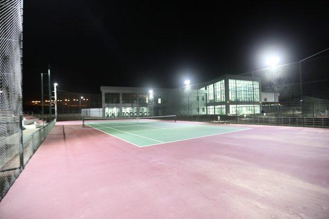 Şanlıurfa’da tenis oyun dünyasının yapımı tamamlandı