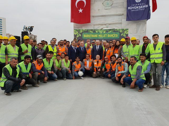 Baruthane Millet Bahçesi için tarih verildi