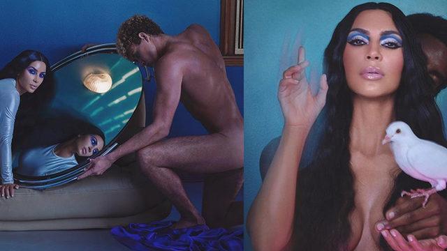 Kim Kardashian yeni far paleti koleksiyonuyla olay yarattı! 