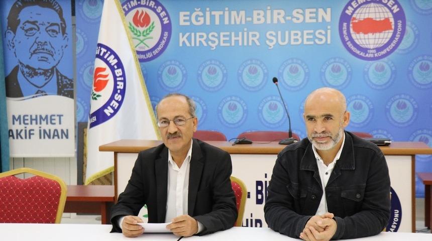 Eğitim Bir-Sen Kırşehir Şube Başkanı Oktay Cebeci: "Danıştay&rsquo;ın verdiği andımız kararı iptali eski T&uuml;rkiye&rsquo;nin ezberidir"