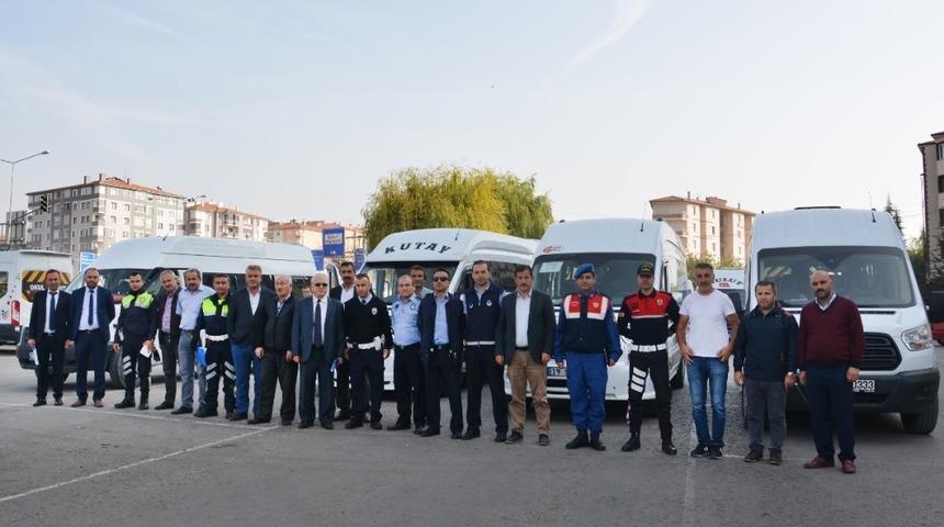 &Ouml;ğrenci servis ara&ccedil;ları denetlendi