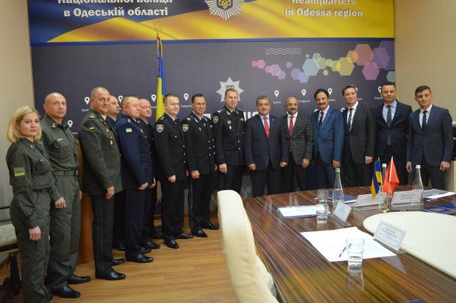 Emniyet Genel Müdürü Celal Uzunkaya Odessa’da