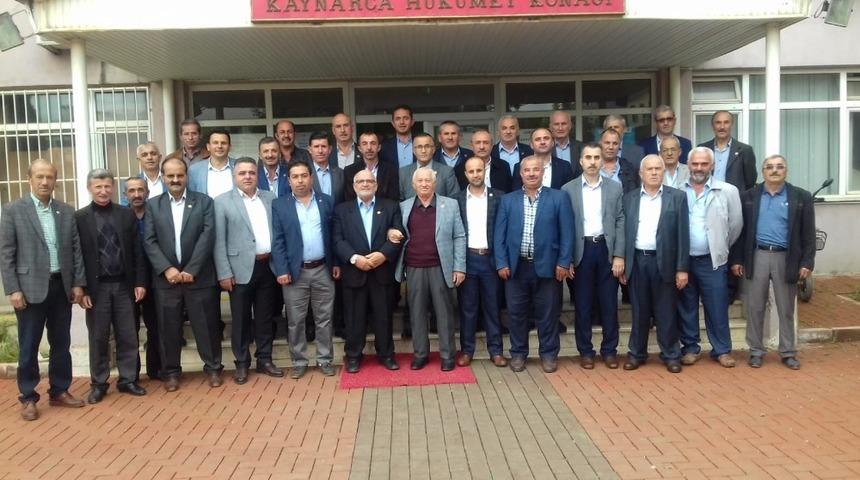 Kaynarca&rsquo;da Muhtarlar G&uuml;n&uuml; kutlandı